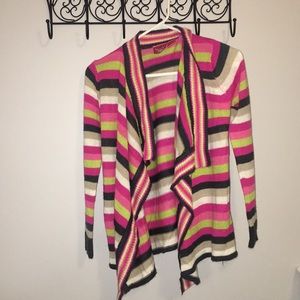 Striped cardigan